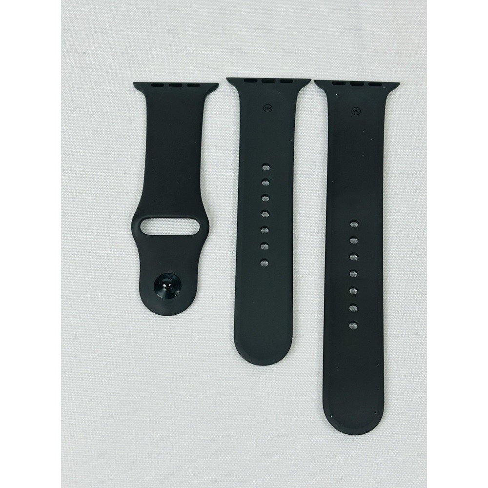 Apple Watch Series 3 Box Charger Block & Band MR362LL/A A1859 White Black 42mm - Picture 16 of 16
